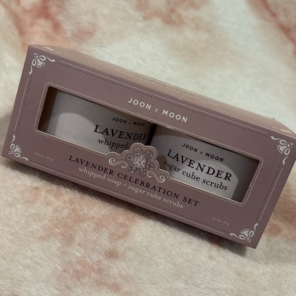 Joon X Moon Lavender Celebration Set Scented Whipped Soap & Sugar Cubes NWT - Picture 14 of 14